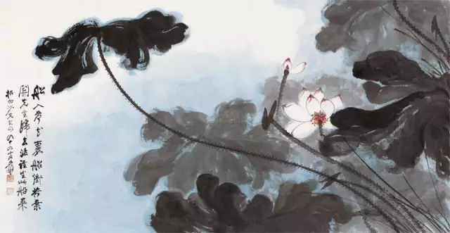 家居字畫(huà)裝飾風(fēng)水10個(gè)講究-國(guó)畫(huà)竹子荷花的掛法