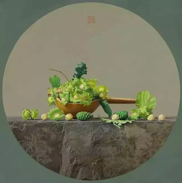 劉向東景物寫生作品《清平樂》