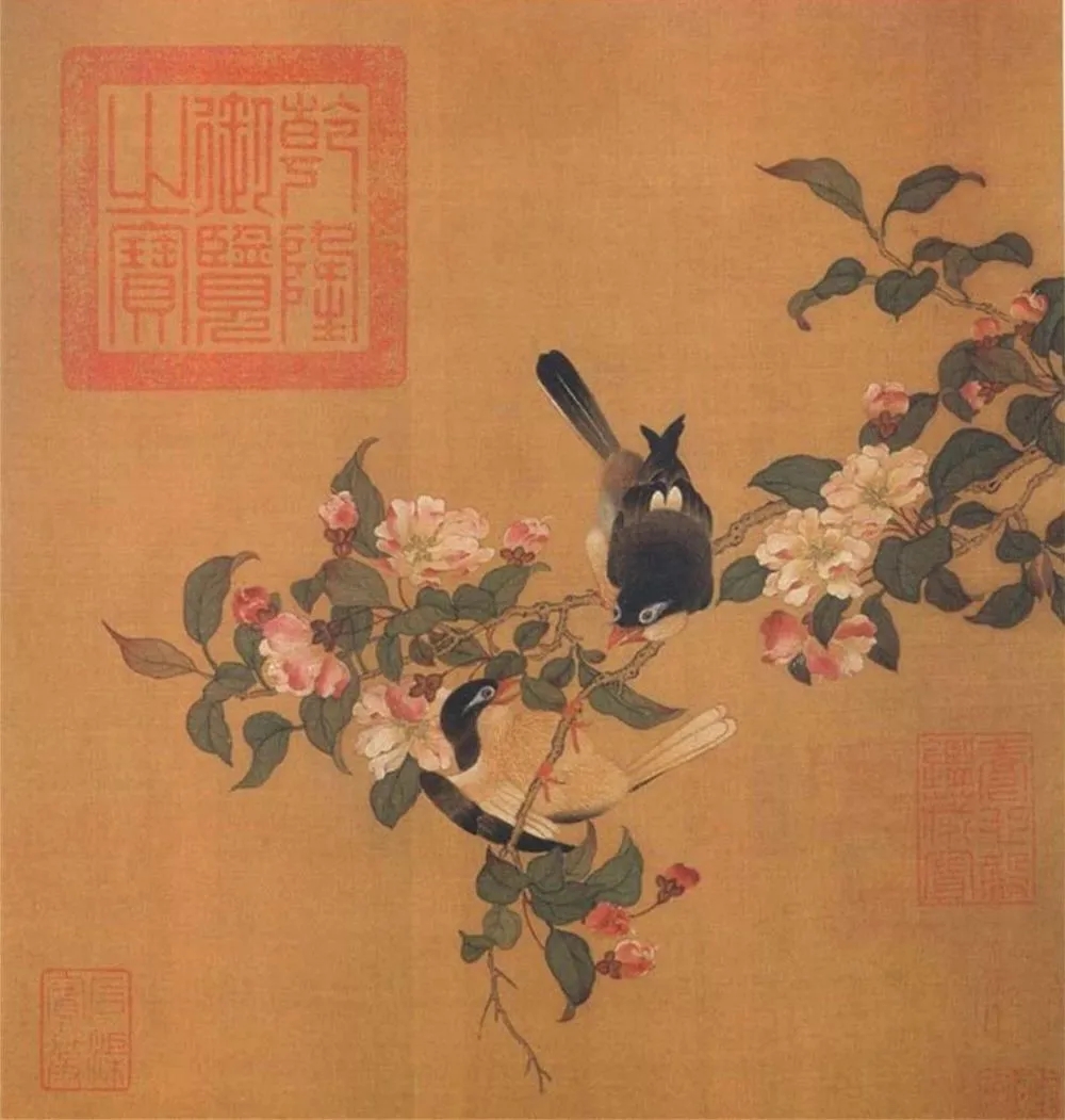 北宋 徐崇嗣《春鳴圖》