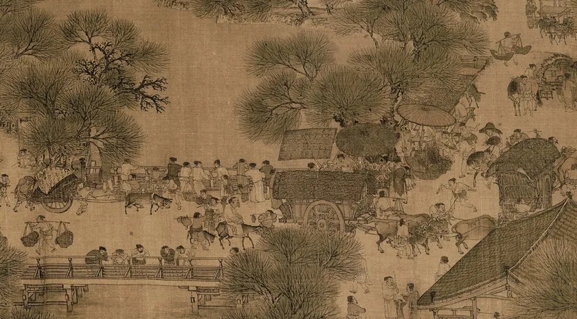 北宋 張擇端《清明上河圖》局部