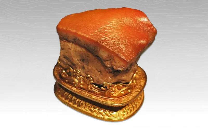 臺北故宮博物院十大鎮(zhèn)館之寶《肉形石》