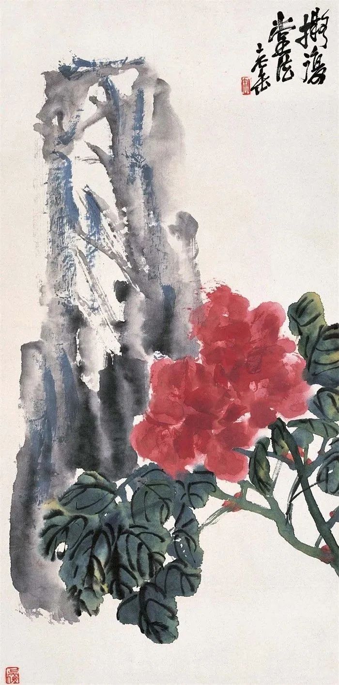 吳昌碩花卉作品欣賞