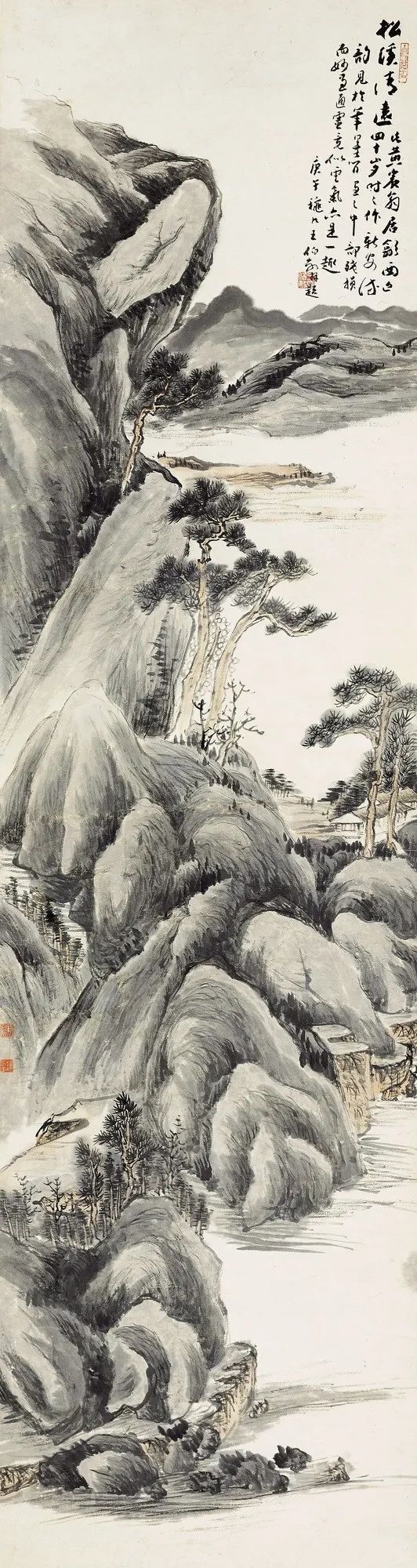 黃賓虹國畫山水畫作品欣賞