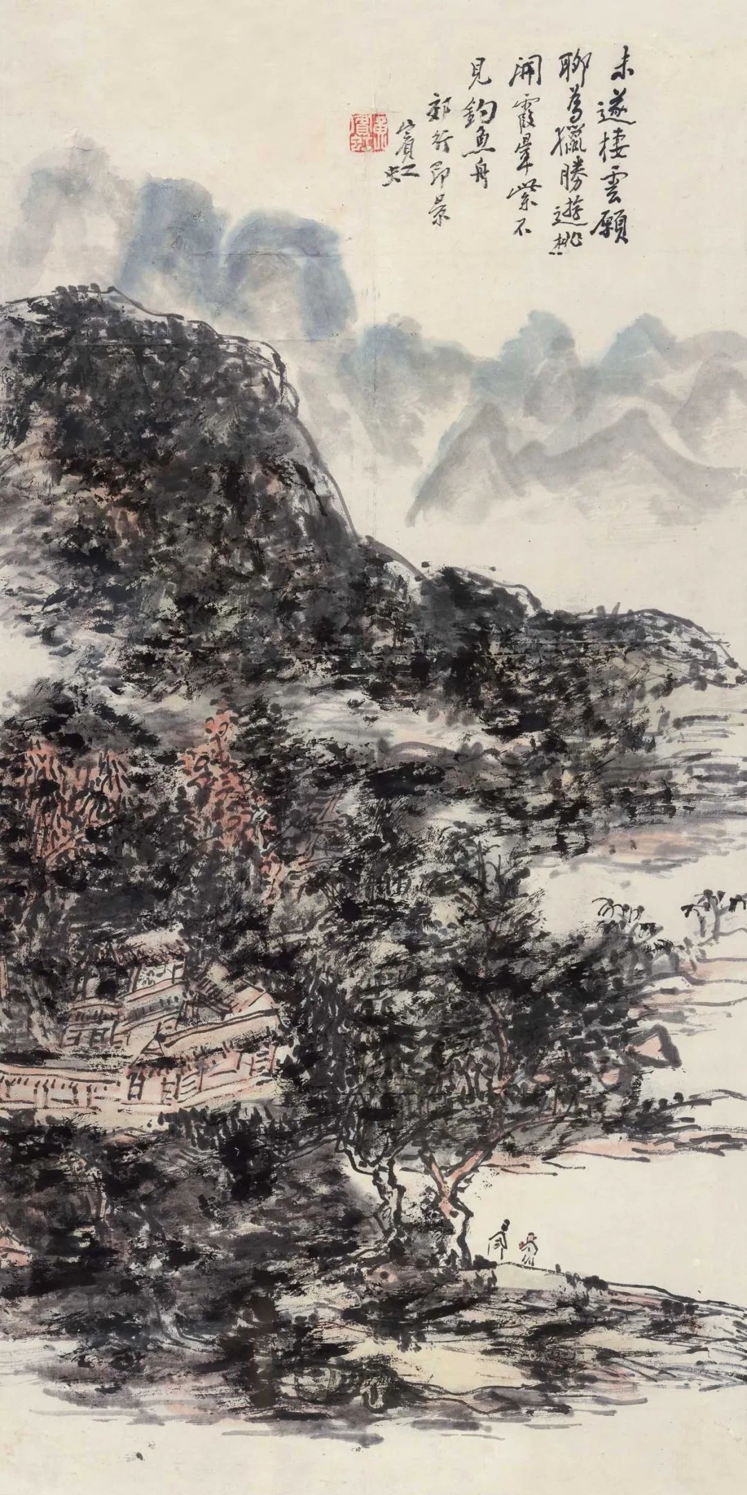 黃賓虹國畫山水畫作品欣賞